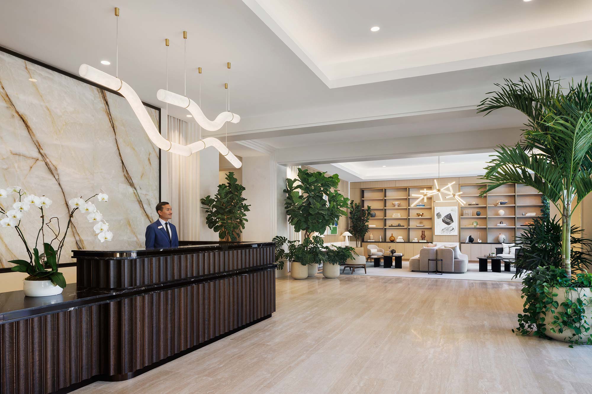 Lobby at The Laurel