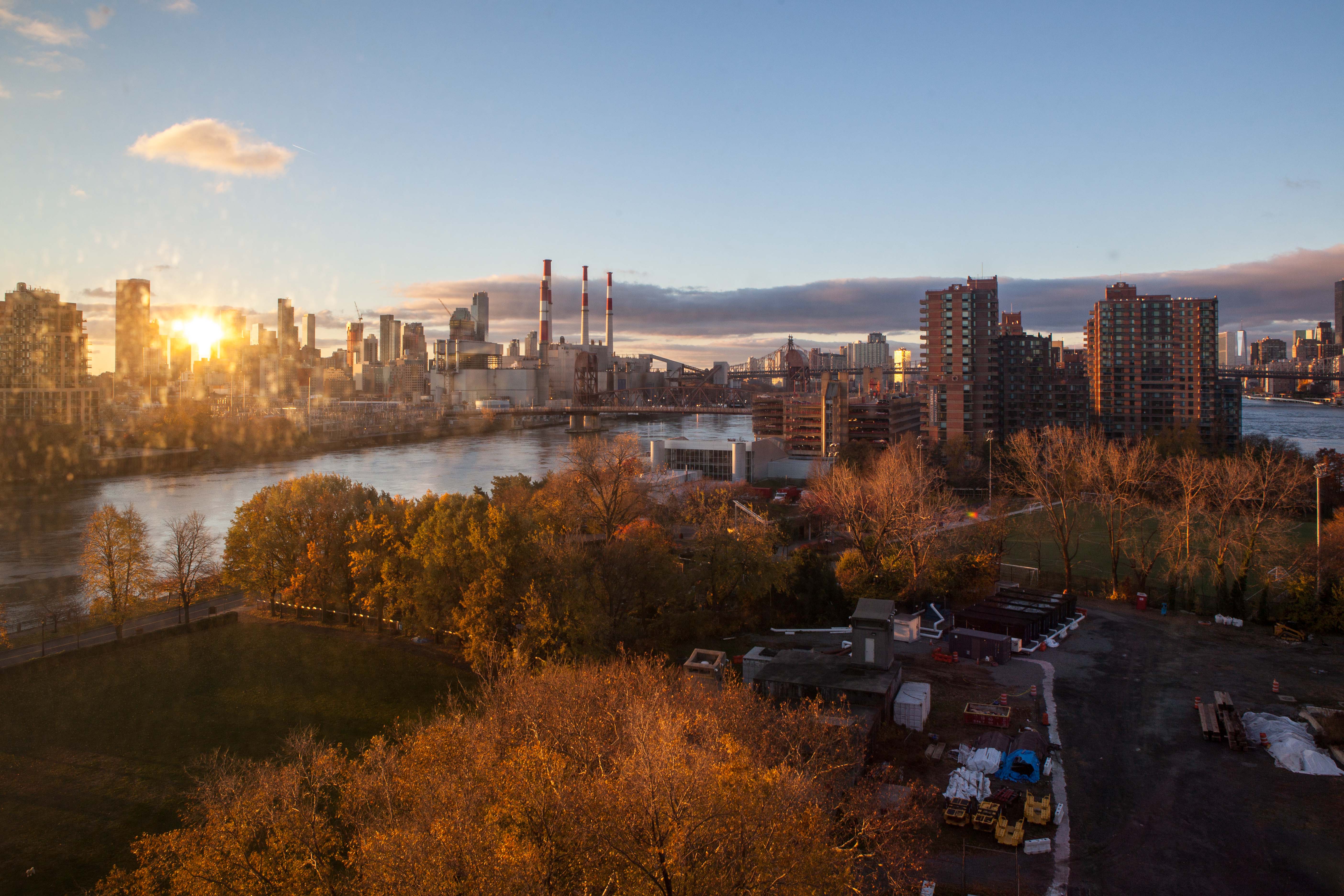 Roosevelt Island Fall