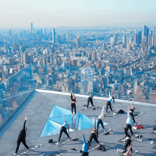 rooftop yoga edge