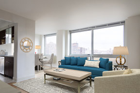 Enjoy One Carnegie Hill's light filled homes with open floor plans.