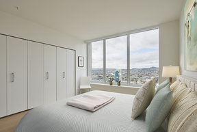 Expansive double-paned windows for maximum light, views, sound attenuation and energy efficiency.