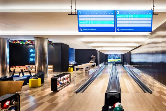 One Hudson Yards Bowling Alley
