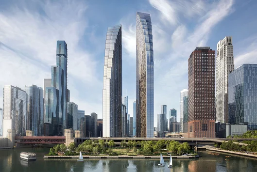 400 Lake Shore Drive_Hero: Related Midwest begins leasing for the North Tower at 400 Lake Shore Drive, a 72-story residential tower in Chicago’s Streeterville neighborhood. Credit: Related Midwest & SOM