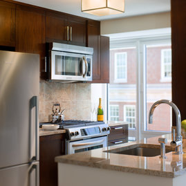 Gourmet kitchens with custom granite