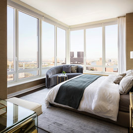 Stunning rooms with incredible views of New York City.