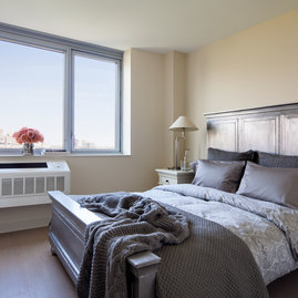 Second bedrooms allows for ample space and storage.