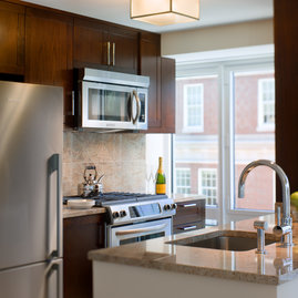 Gourmet kitchens with custom granite