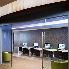 Enjoy complimentary printing and wifi at the business center.