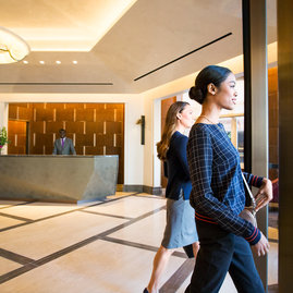 Receive 24-hour, 7 days a week services from our concierge, full-time doormen, and elite staff members. 