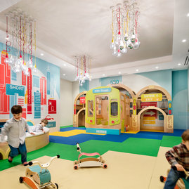 Children’s playroom designed by ROTO
