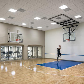 Next to The Boston Garden, this might be the best place in Boston to shoot hoops.