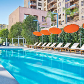 Go for a sunlit swim in the heated pool, or take a dip in the jacuzzi.