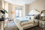 Warm, inviting bedrooms with ample storage