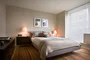 Large bedrooms with ample closet space.