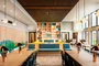Contemporary, welcoming amenity spaces.