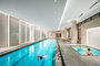 Pool and spa designed by Andrew Kikoski