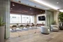 A fully furnished and wired conference room, large enough to comfortably seat tenˇpeople, is available for residents' use.