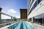 Enjoy the heated rooftop swimming pool.