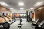 The in-building fitness center includes state-of-the-art equipment for your convenience.