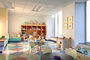 Families enjoy the children's playroom, where toys, books, and games of all types surround you and your young explorer.