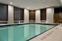 A heated swimming pool flooded with natural light, adjacent to a state-of-the-art health and fitness center, will inspire you to meet your fitness goals.