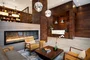 The lobby, designed by Rockwell Group, has a 24-hour concierge at the front desk and doorman, so you're always taken care of in your luxury home.