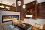 The lobby, designed by Rockwell Group, has a 24-hour concierge at the front desk and doorman, so you're always taken care of in your luxury home.