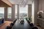 The 40th floor Penthouse Club is a private retreat exclusively for residents. Exquisitely furnished and finished, it has a terrace with panoramic views of the city that extend from the Golden Gate Bridge to the Bay Bridge.