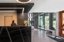 Attended lobby with fireside library and lounge
