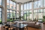 Mason Lounge with ping-pong table, shuffleboard and wet bar