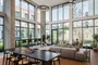 Mason Lounge with ping-pong table, shuffleboard and wet bar