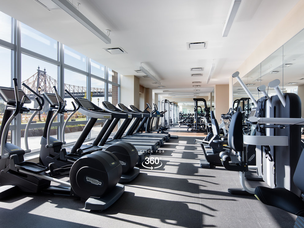 Strength train, run, do yoga, or work out with your personal trainer in this newly designed state-of-the-art fitness center.