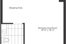 studio floor plan