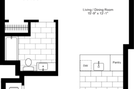 studio floor plan