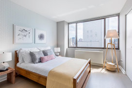 Large, light filled bedrooms with city views.