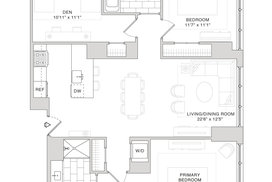 10K 2 Bedroom Floorplans