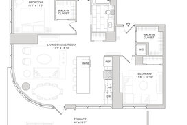 10K 3 Bedroom Floorplan