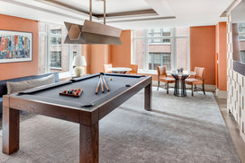 Residents-only game room