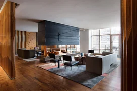 Resident lounge with private terrace