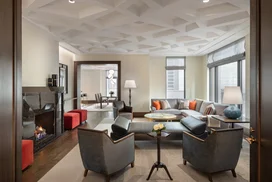 Private lounge for entertaining.