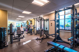 Residents-only fitness center