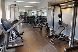 Strength train, run, do yoga, or work out with your personal trainer in this newly designed state-of-the-art fitness center.