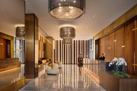24/7 attended lobby with concierge