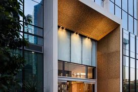 Exterior architecture by world-renowned Rem Koolhaus' OMA