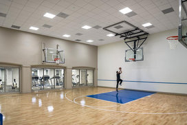 Next to The Boston Garden, this might be the best place in Boston to shoot hoops.