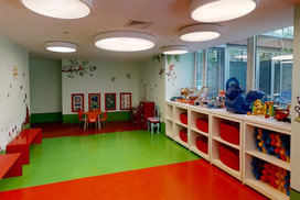 The children's playroom offers dedicated space for your young explorer to be as imaginative (and wiggly) as they like.