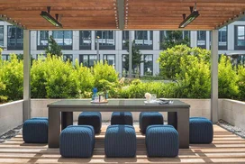 Fifteen Fifty’s 12,000-square-foot private park.