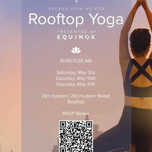 Rooftop Yoga