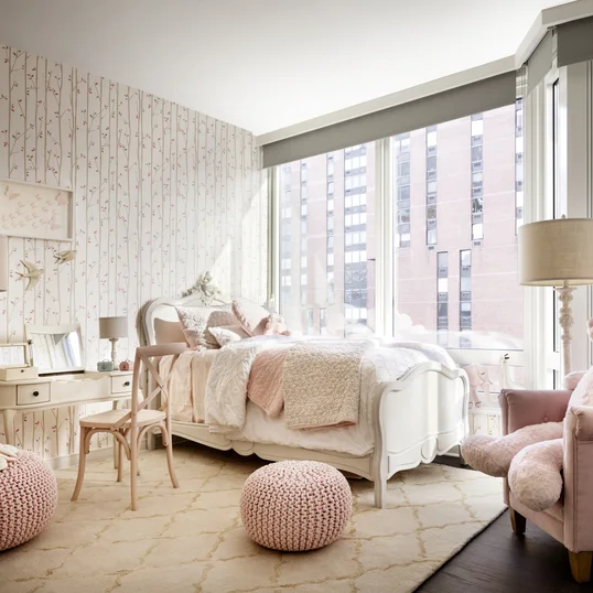 Expansive double-paned windows for maximum light, views, sound attenuation and energy efficiency.