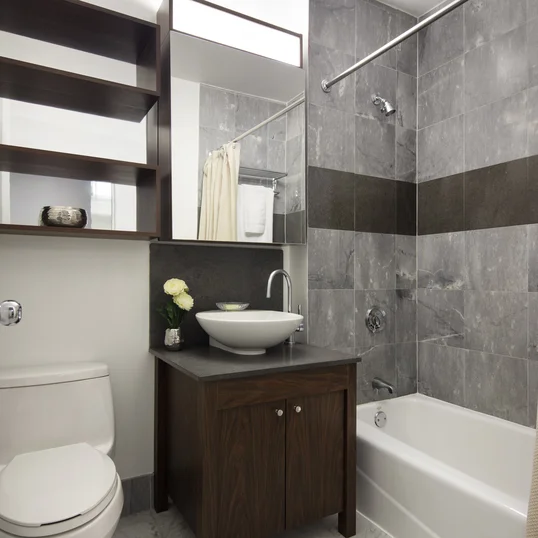 Custom bathrooms with stunning finishings.